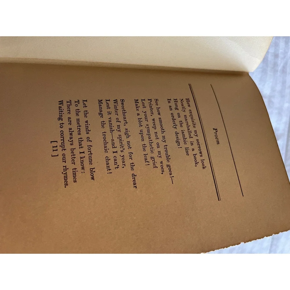 Poems‎ in Praise of Practically Nothing Samuel Hoffenstein 1928 Gilt Hardcover